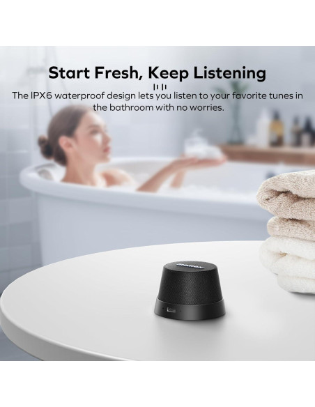Altavoz Bluetooth Portátil Impermeable MOMAX - 12h de Batería Altavoz Bluetooth Portátil Impermeable MOMAX - 12h de Batería