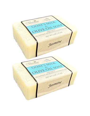 Jabón Natural de Leche de Cabra y Aceite de Oliva The Grecian 340g