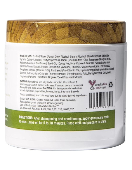 Mascarilla Capilar Reparadora Aguacate 340g - Vegana Mascarilla Capilar Reparadora Aguacate 340g - Vegana