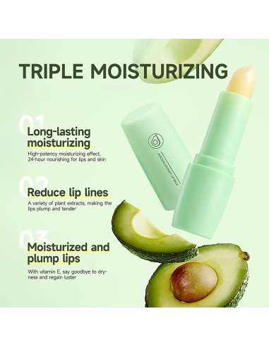 Paquete de 2 Bálsamos Labiales HWM con Ácido Hialurónico