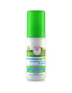 Aceite Capilar Nutritivo MAMAEARTH 100ml para Bebés 2