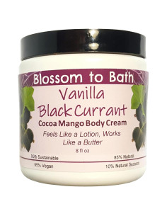 Crema Corporal Hidratante Flowersong 226.8g Vainilla Grosella Negra