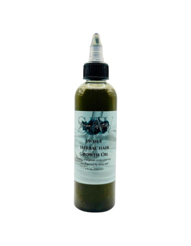 Aceite Herbal para el Cabello 19-en-1 - Crecimiento y Fortalecimiento