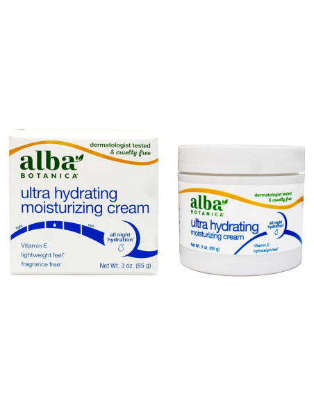 Crema Hidratante Alba Botanica Jazmín y Vitamina E 85 g Crema Hidratante Alba Botanica Jazmín y Vitamina E 85 g
