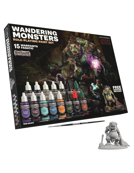 Set de Pintura de Monstruos Errantes The Army Painter 15x18 ml Set de Pintura de Monstruos Errantes The Army Painter 15x18 ml