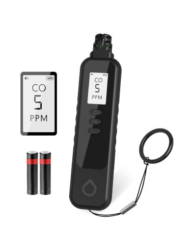 Detector de Monóxido de Carbono Portátil PUTECCH HD07 con Pantalla LCD
