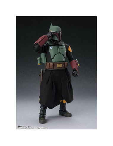 Figura de acción Boba Fett S.H. Figuarts 15 cm Mandalorian