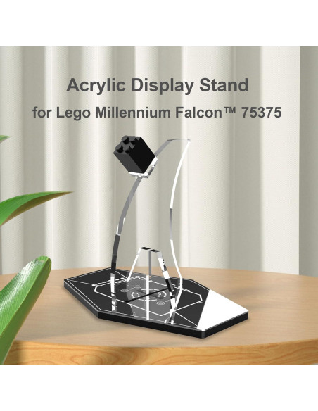 Soporte de Exhibición Acrílico NAOCARD para Lego 75375 Soporte de Exhibición Acrílico NAOCARD para Lego 75375