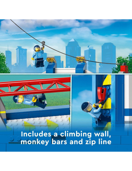 Academia de Entrenamiento Policial LEGO City 60372, Set 823 Piezas Academia de Entrenamiento Policial LEGO City 60372, Set 823 Piezas