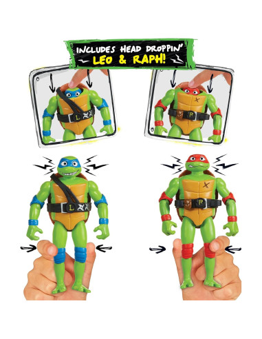 Set de Juego Emergente Tortugas Ninja Playmates 41x31x14 cm