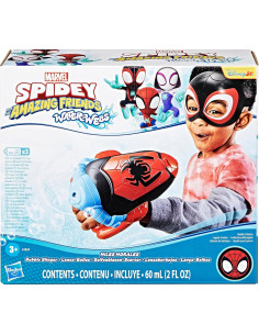 Lanzador de Burbuja Electrónico Marvel Spidey Miles Morales 2