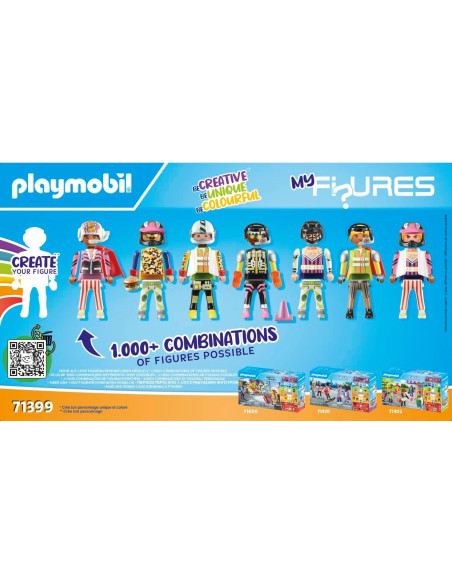 Playmobil Mis Figuras Espectáculo Acrobático 71399 - 74 Piezas Playmobil Mis Figuras Espectáculo Acrobático 71399 - 74 Piezas