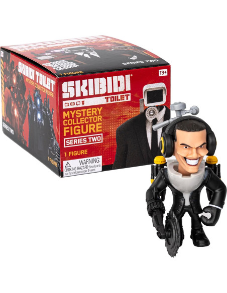 Figura Coleccionable Skibidi Toilet Serie 2 - Bonkers Toys Figura Coleccionable Skibidi Toilet Serie 2 - Bonkers Toys