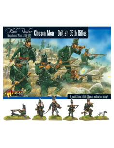Hombres Elegidos Warlord Games Rifles Británicos 95th - 16 Modelos