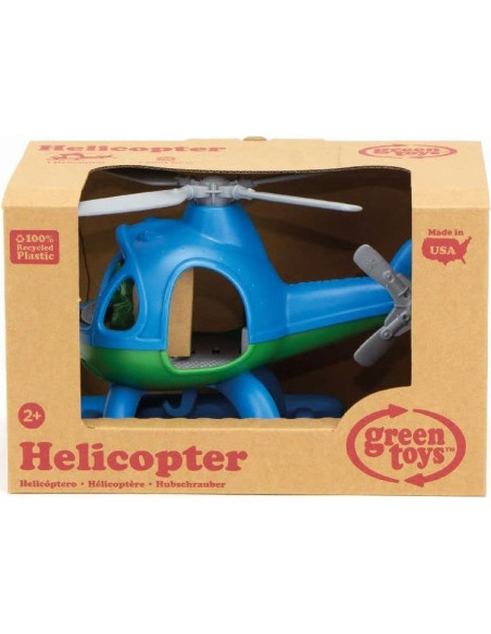 Helicóptero Ecológico Green Toys Azul Verde 24.4x15.6cm Helicóptero Ecológico Green Toys Azul Verde 24.4x15.6cm