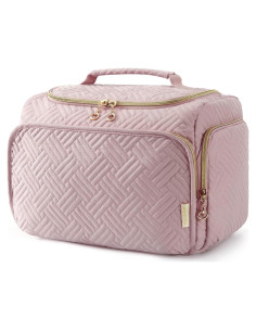Bolsa de Aseo de Viaje BAGSMART para Mujeres - Grande Rosa