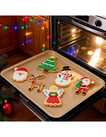 Juego de Cortadores de Galletas de Navidad YomiFamily - 9 Piezas Juego de Cortadores de Galletas de Navidad YomiFamily - 9 Piezas