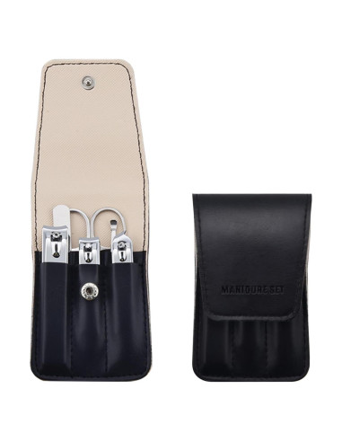 Juego de cortaúñas 6 piezas Aedericoe con estuche de viaje