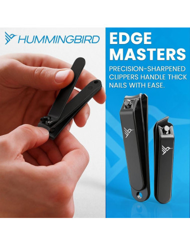 Kit de Manicura Hummingbird 7 Piezas Acero Inoxidable