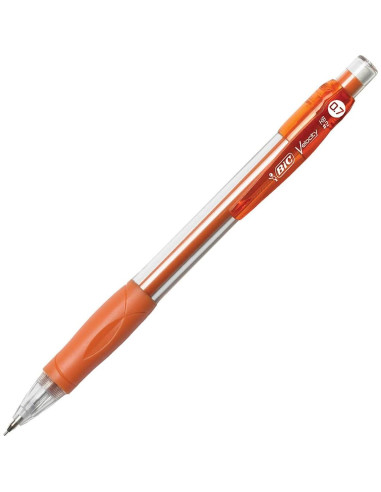 Lápices Mecánicos BIC Velocity 0.9mm Coloridos con Borradores - Paquete de 12