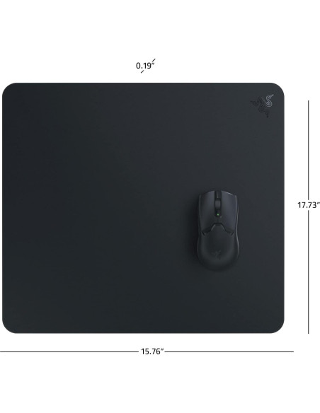 Alfombrilla de Ratón Razer Atlas Vidrio Templado 45x40cm Negra Alfombrilla de Ratón Razer Atlas Vidrio Templado 45x40cm Negra