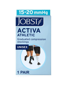 Calcetines de Compresión JOBST Activa 15-20 mmHg Negro Mediano 2