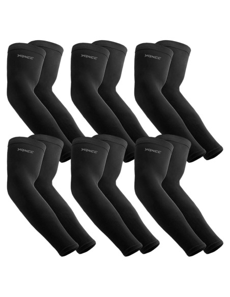 Mangas de Compresión YQXCC 6 Pares UV Protección Solar Mangas de Compresión YQXCC 6 Pares UV Protección Solar