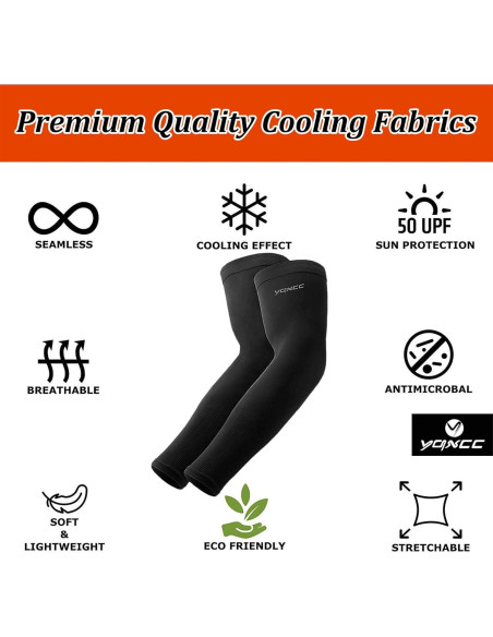 Mangas de Compresión YQXCC 6 Pares UV Protección Solar Mangas de Compresión YQXCC 6 Pares UV Protección Solar