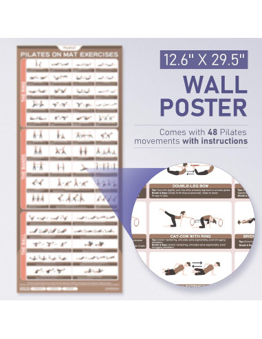 Kit de Pilates PhysKcal 4 en 1 con Anillo, Bola y Bandas