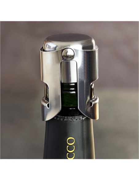 Tapones de Champagne BGMAX 3 Unidades Acero Inoxidable Tapones de Champagne BGMAX 3 Unidades Acero Inoxidable