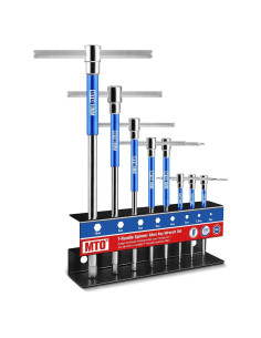 Juego de Llaves Allen MTO 8 Piezas 2-10mm con Soporte