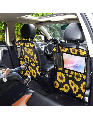 Organizador de Asiento Trasero YETTASBIN 63.5x45.7cm 2 Piezas