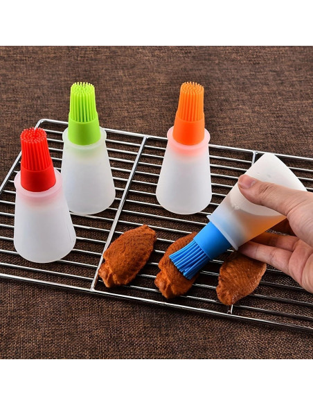 Juego de Brochas de Silicona Moritic con Botellas de Compresión Juego de Brochas de Silicona Moritic con Botellas de Compresión