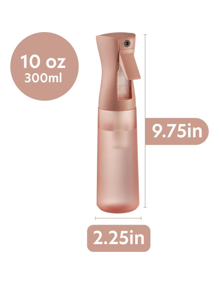 Botella de Spray 295 ml MIGHTY STRONG Terracota - Neblina Fina Botella de Spray 295 ml MIGHTY STRONG Terracota - Neblina Fina