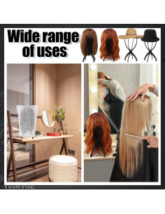 Juego de 2 Soportes para Pelucas ProSuites con 2 Bolsas 2