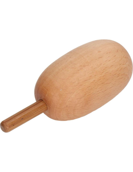 Huevo de Remendar de Madera TOPINCN 6x3.7cm para Costura Huevo de Remendar de Madera TOPINCN 6x3.7cm para Costura