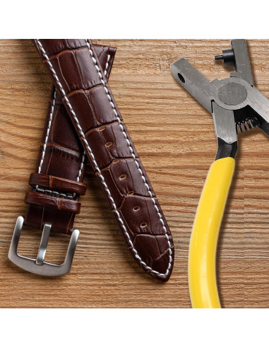Perforador de Agujeros de Cuero Hitefu 2mm, Herramienta Ergonómica