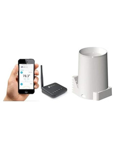 Estación Meteorológica Inteligente Ambient Weather WS-100 con Pluviómetro