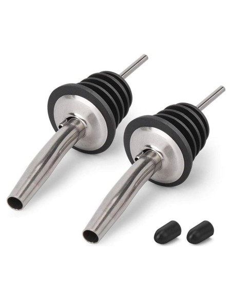 Vertedores de Acero Inoxidable BALTRE 2PCS para Botellas Vertedores de Acero Inoxidable BALTRE 2PCS para Botellas