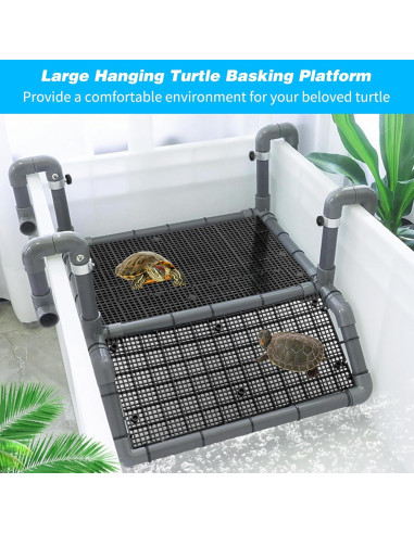 Plataforma de Sol para Tortugas SKARUS 48 cm Ajustable