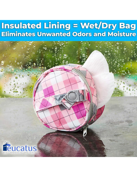 Bolsa de Viaje Eucatus con Compartimentos Húmedos/Secos 14cm Bolsa de Viaje Eucatus con Compartimentos Húmedos/Secos 14cm