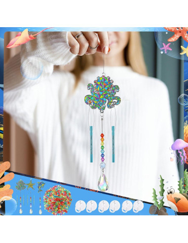 Kit de Manualidades GlikCeil 12 Piezas Atrapa Rayos Mar