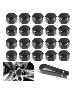 Cubiertas de Tornillo de Neumático Civwesi 19 mm Antirrobo - 21 Piezas
