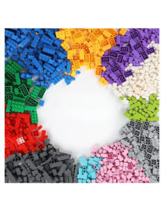 Bloques de Construcción Clásicos BuluKe 1000 Piezas con 3 Baseplates