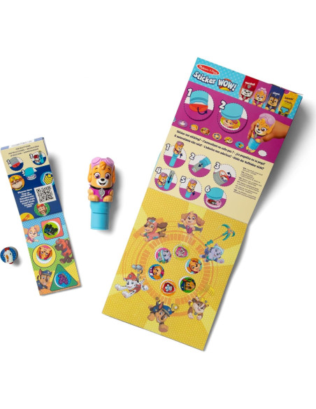 Melissa & Doug Sticker WOW! PAW Patrol Skye - 500 Pegatinas Melissa & Doug Sticker WOW! PAW Patrol Skye - 500 Pegatinas