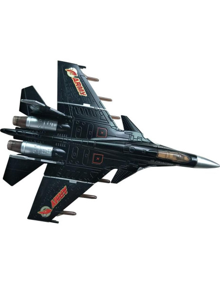 Avión de Combate HSOMiD con Luces y Sonidos - 26.2x19.8cm Avión de Combate HSOMiD con Luces y Sonidos - 26.2x19.8cm