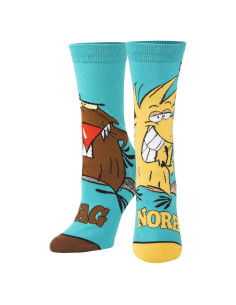 Calcetines Divertidos Odd Sox para Mujeres 5-10 - Personajes Nickelodeon