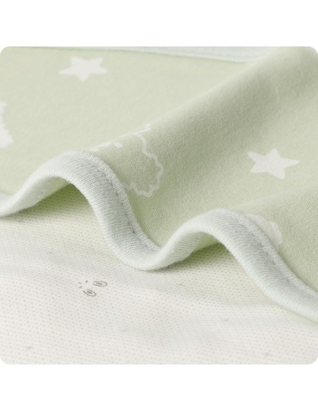 Correa de Abrazo Knirose para Bebés 0-6 Meses Algodón Verde Correa de Abrazo Knirose para Bebés 0-6 Meses Algodón Verde