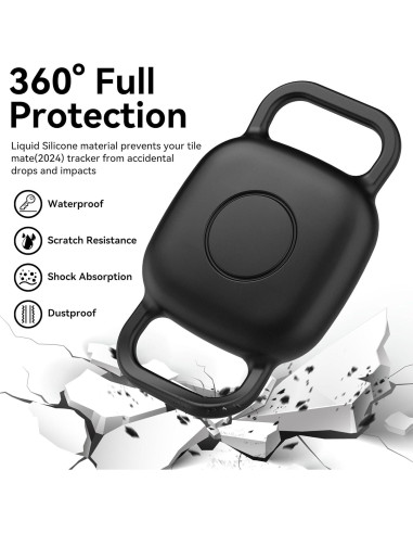 Soporte para Collar de Perro DDJ para Tile Life360 Mate 2024