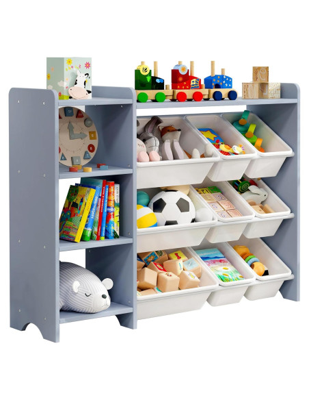 Organizador de Juguetes MallBest SNG01-GW 4 Niveles Madera Organizador de Juguetes MallBest SNG01-GW 4 Niveles Madera
